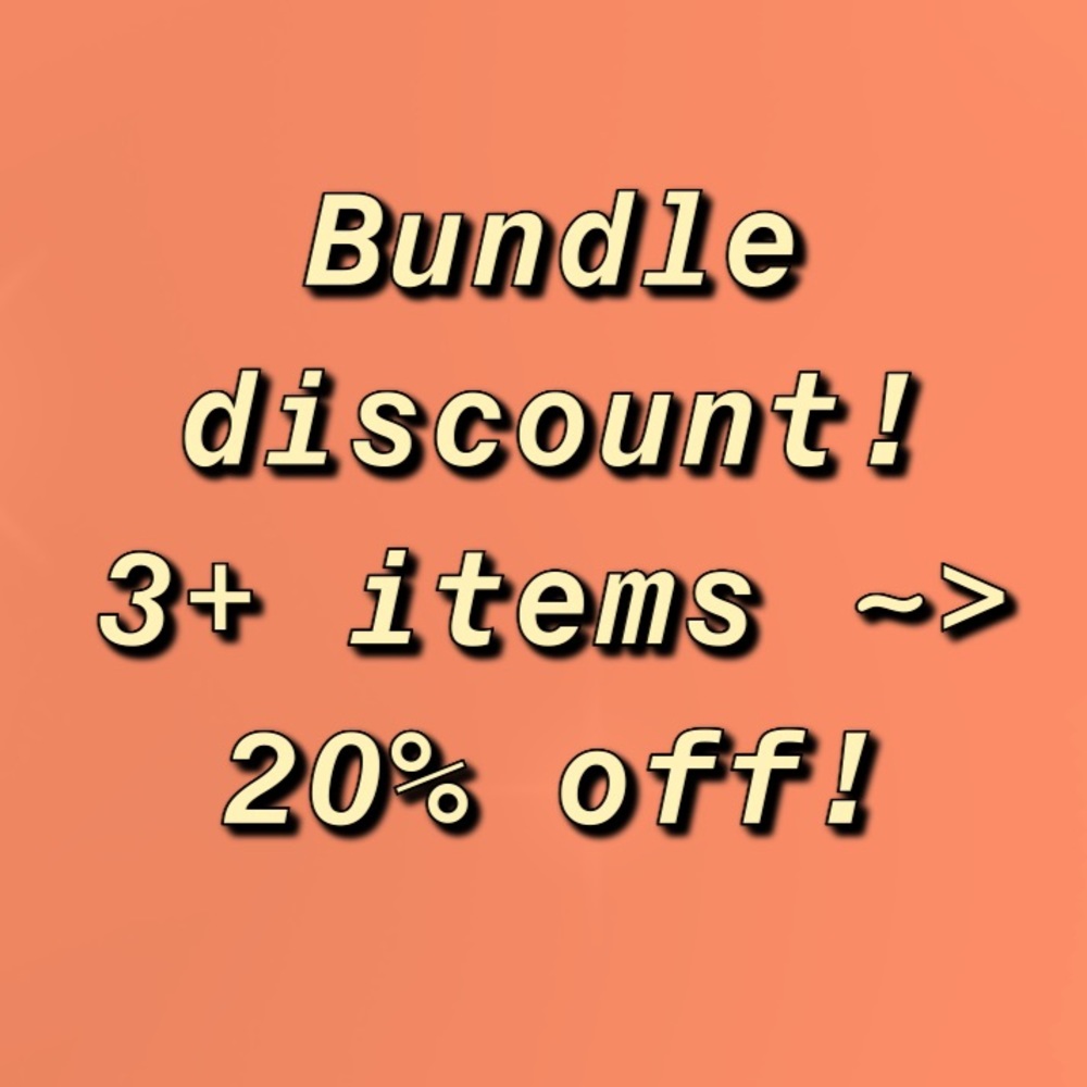 also free add on items! (details on other post)